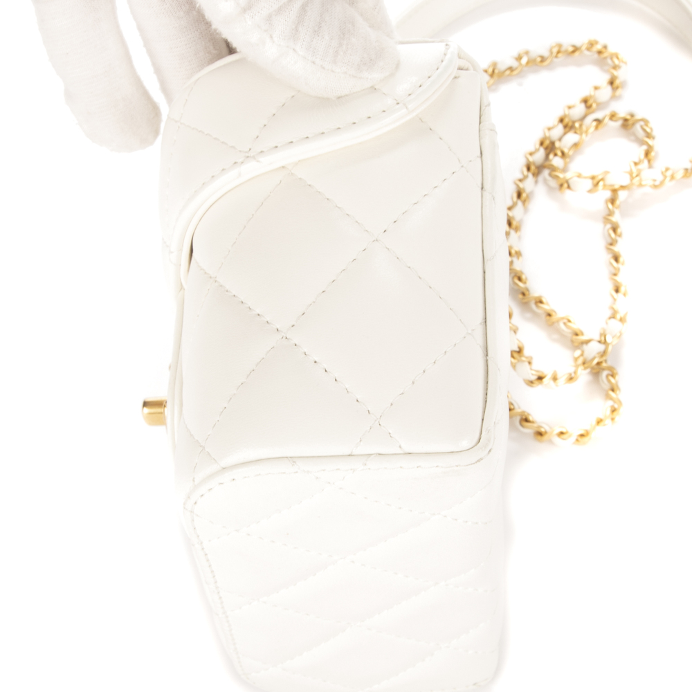 Chanel Vanity Top Handle Cosmetic Case Mini - Picture 8 of 11